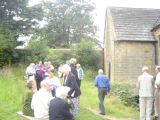 Outside Stainsby Mill