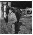 Land girl with horse