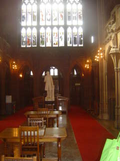 Reading room interior