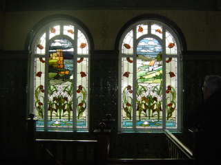 Stained glass windows