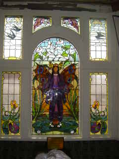 Stained glass in Turkish Baths