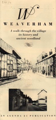 Front cover of "Agenda 21 Leaflet"